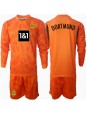 Borussia Dortmund Torwart Ausweichtrikot für Kinder 2024-25 Langarm (+ Kurze Hosen)